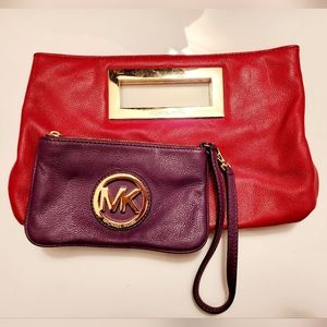 Michael Kors Clutch & Wristlet
